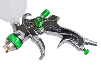 Stříkací pistole HVLP, tryska 1.4 mm, objem 600 ml, šířka proudu 160 - 240 mm
