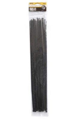 Stahovací pásky 4,8x500mm černé/25ks
