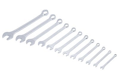 Klíče očkoploché CrV (různé velikosti 6-50mm) - BGS, Velikost: 15 mm