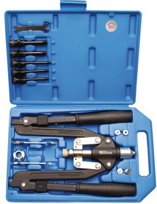 Kleště nýtovací pro trhací (3,2-6,4mm) a maticové (M4-M10) nýty - BGS 405