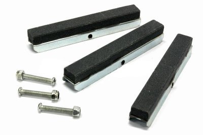 Náhradní brusné kameny pro honovací přípravek, 3 kusy - QUATROS QS14138-1