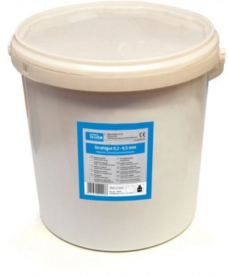 Abrazivo na pískování - struska, zrnitost 0,2-0,5 mm, balení 15 kg - Güde