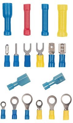 Kabelová oka, konektory, spojky, 360 dílů- BGS 14110