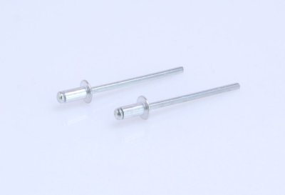 Trhací nýty hliník-ocel, různé rozměry, s plochou hlavou, balení 100 ks - ASTA, Velikost: 4.8x12.7 mm