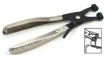 Kleště na jednoduché, samosvorné hadicové spony - QUATROS QS24087