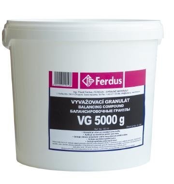 Vyvažovací granulát (prášek) VG (3000, 5000 g) - Ferdus, Hmotnost: 5000 g