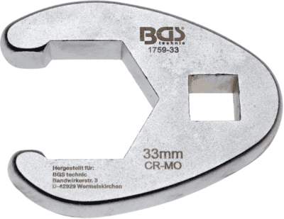 Klíče ploché otevřené 1/2", různé rozměry - BGS technic, Velikost: 22 mm