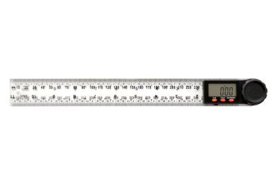 Digitální úhloměr s pravítkem, LCD displej - 810-197TM