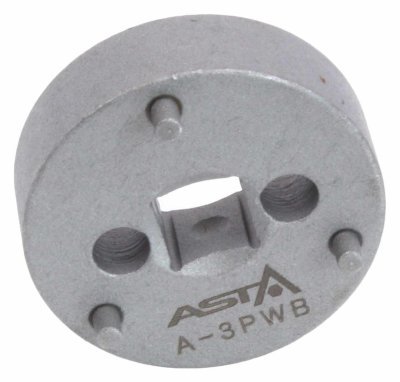 Adaptér na zatlačení brzdových pístků, 3 piny, pro VAG, Renault, Volvo - ASTA