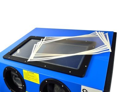 Pískovací box, pískovačka, objem 220 litrů, s příslušenstvím