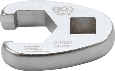 Klíče ploché otevřené 1/2", různé rozměry - BGS technic, Velikost: 24 mm
