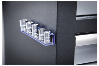 Lišta magnetická pro 10 hlavic 1/4" - BGS 3011-1