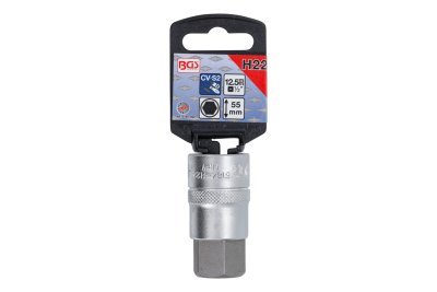 Hlavice zástrčná 1/2" Imbus 22 x 55 mm - BGS 5184-H22