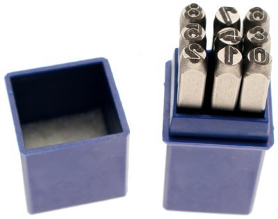 Razící matrice čísel, raznice (různé velikosti)- BGS, Velikost: 4 mm