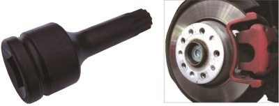 Úderový klíč XZN M18×105 mm, 3/4", na náboje zadní nápravy VW, Audi - JONNESWAY AN010202
