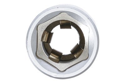 Klíč na svíčky 18 mm 1/2" s pružinou- BGS 2402
