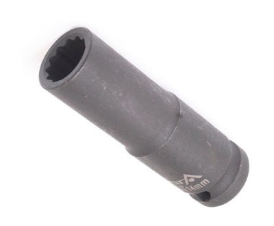 Hlavice nástrčné úderové 1/2", 12hranné, prodloužené 78 mm, různé rozměry - ASTA, Velikost: 24 mm