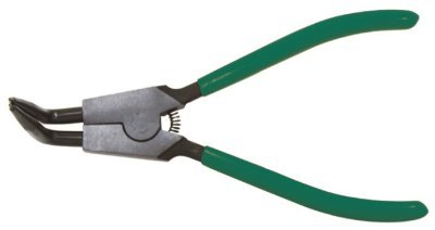 Kleště seger vnější, extra dlouhé, zahnuté čelisti, 18 cm - JONNESWAY P9508D