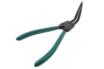 Kleště seger vnější, extra dlouhé, zahnuté čelisti, 18 cm - JONNESWAY P9508D