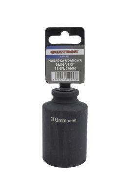 Nástrčná hlavice 1/2", 12hranná 36 mm, na poloosy VW, Škoda - QUATROS QS54363