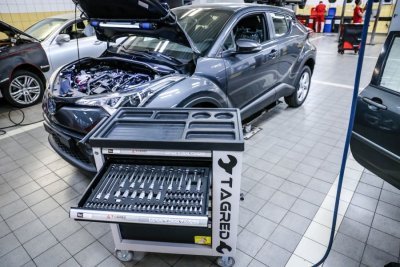 Dílenská skříň, dílenský vozík s nástroji TAGRED TA212