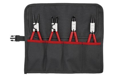 Sada kleští na pojistné kroužky 2x rovné, 2x zahnuté Knipex 00 19 56