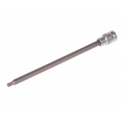 Zástrčné hlavice XZN (Spline), 1/2", prodloužené - 250 mm, různé velikosti - QUATROS, Velikost: M10