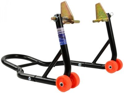 Set stojanů na silniční motocykl - motostojan, přední a zadní, nosnost 270 kg