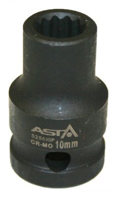 Hlavice nástrčné úderové 1/2", 12hranné, různé rozměry - ASTA, Velikost: 18 mm