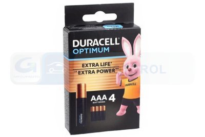 Baterie Duracell AAA (LR03) 4ks