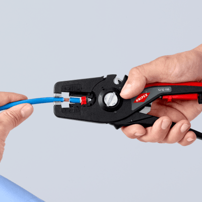 Kleště odizolovací, automatické, rozsah 0,08-16,0 mm2 - KNIPEX 12 52 195