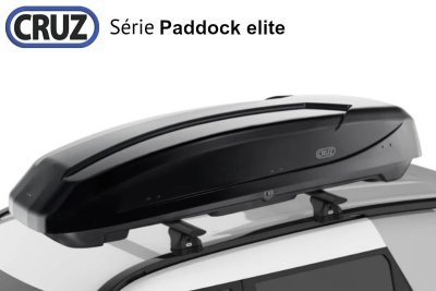 Střešní box CRUZ Paddock elite 550N, lesklá černá