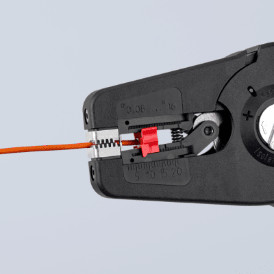 Kleště odizolovací, automatické, rozsah 0,08-16,0 mm2 - KNIPEX 12 52 195