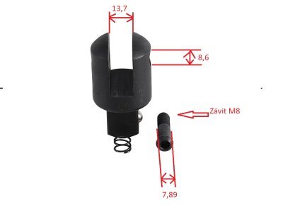 Opravná sada pro trhák s kloubem 3/4" - BGS 283-1