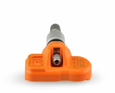 TPMS senzor s ALU ventilem, 433 MHz, programovatelný, stříbrný