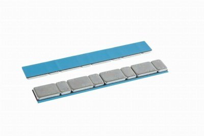 Vyvažovací závaží šedé 4x5g + 4x10g 100 kusů