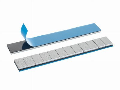 Vyvažovací závaží šedé 12x5g balení 100ks