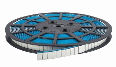 Vyvažovací závaží šedé 5g, role 1200 ks, výška 3,8 mm