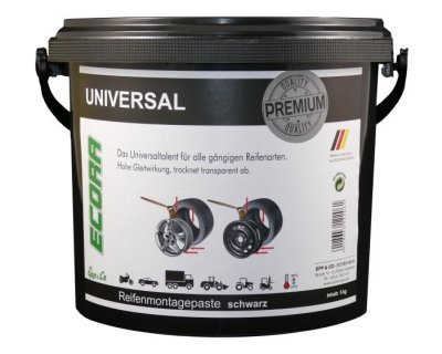 Montážní pasta pro pneu, univerzální, černá, 5 kg