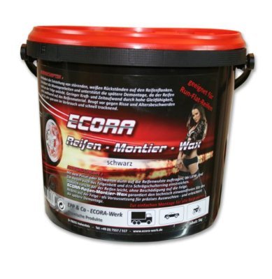 Montážní pasta pro osobní i nákladní pneu, černá, 5 kg