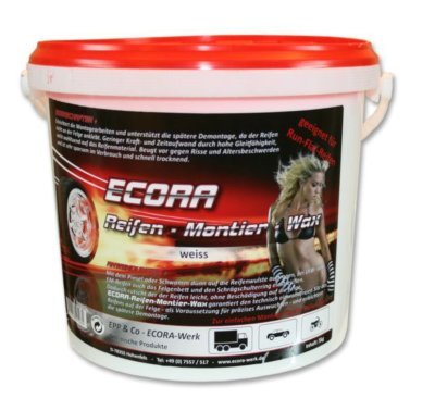 Montážní pasta pro osobní i nákladní pneu, bílá, 5 kg