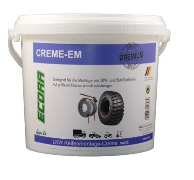 Montážní krém pro nákladní a průmyslové pneu, bílý, 5 kg