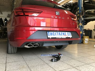 Tažné zařízení Seat Leon HB 2019/11-, vertikální, Westfalia