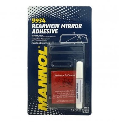 MANNOL 9934 Rearview Mirror Adhesive, 2x 6ml - Lepidlo pro zpětné zrcátka