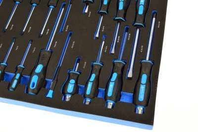 Modul - sada šroubováků plochých, Phillips, Torx, úderových, 21 ks