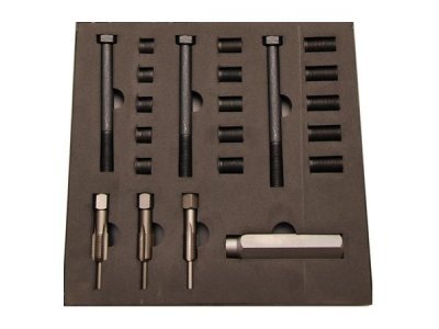 BGS Technic BGS 8651 Opravná sada pro závity žhavících svíček M12 x 1,25 mm (22 dílů)