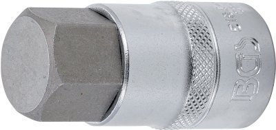 Hlavice zástrčná 1/2" Imbus 22 x 55 mm - BGS 5184-H22