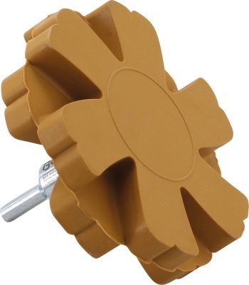 Kotouč lamelový gumový Wave, pro odstranění fólie, průměr 88 mm, stopka 6 mm - BGS 6654