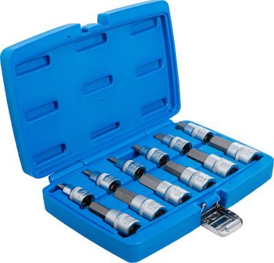 Hlavice zástrčné s bitem imbus 1/2" 5-22mm (12ks)- BGS 5052