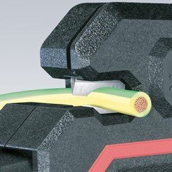 Odizolovací kleště samonastavitelné 180 mm, pro průřez 0,2-6,0 mm2 - KNIPEX 12 62 180